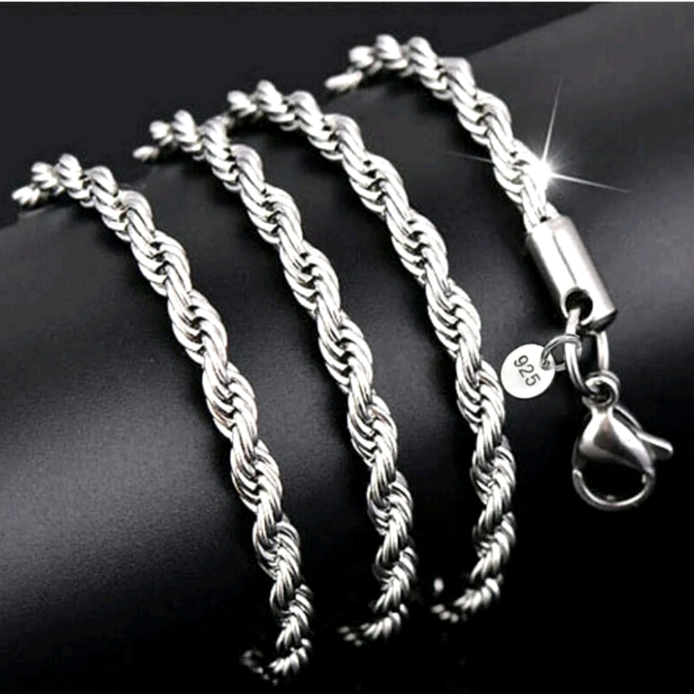 925 SS Rope Chain